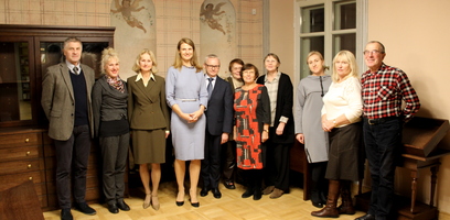 Naujai paskirta Austrijos Respublikos ambasadorė Lietuvai J. E. Yvonne Toncic-Sorinj lankėsi...