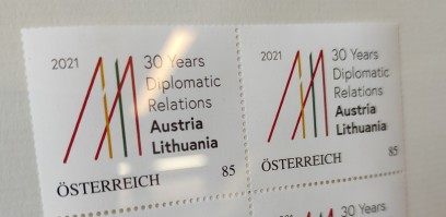 Austrų skaitykloje – ypatingi pašto ženklai