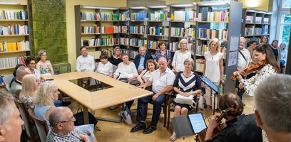 Bibliotekoje viešėjo svečiai iš Austrijos