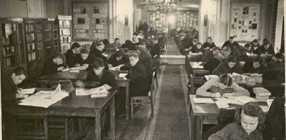Bibliotekos pradžia 1950 metais