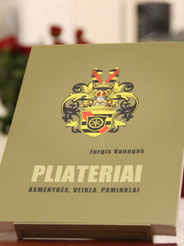 Jurgio Vanago knygos „Pliateriai“ pristatymas