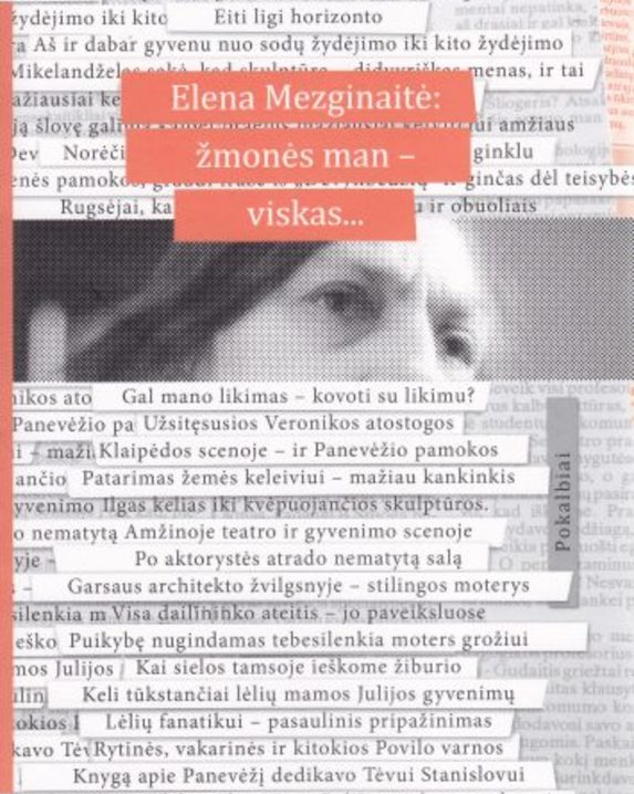 Elena Mezginaitė: žmonės man – viskas…