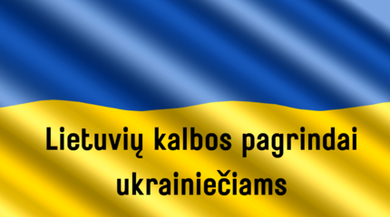 Nemokami lietuvių kalbos užsiėmimai ukrainiečiams bibliotekoje