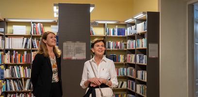 Bibliotekoje – Zalcburgo Landtago delegacija