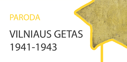 Vilniaus geto likvidavimo 80-mečio minėjimo renginių kalendorius