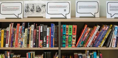 Komiksų gerbėjai pamėgo jiems skirtą skaityklą