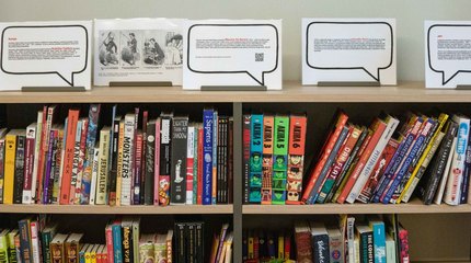 Komiksų gerbėjai pamėgo jiems skirtą skaityklą