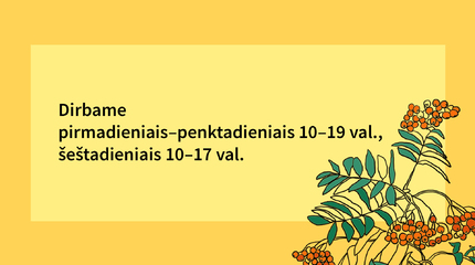 Ilgėja bibliotekos darbo laikas