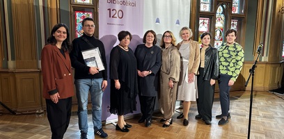 Pasveikinome Rygos centrinę biblioteką su 120-uoju gimtadieniu