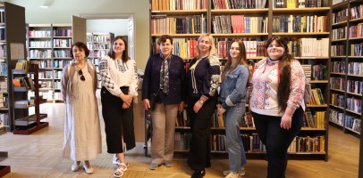 Bibliotekininkės iš Ukrainos semiasi patirties Lietuvoje