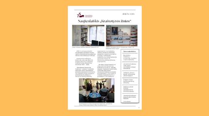 Pasirodė naujienlaiškis „Kraštotyros žinios“