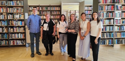 Bibliotekininkių iš Portugalijos vizitas