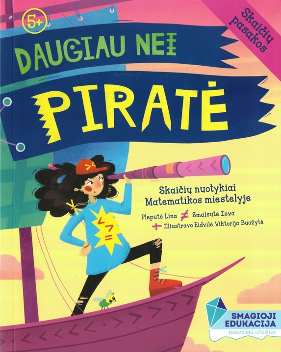 Daugiau nei piratė. Skaičių pasakos