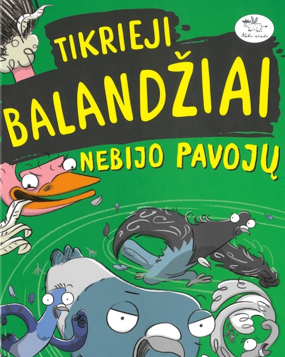 Tikrieji balandžiai nebijo pavojų