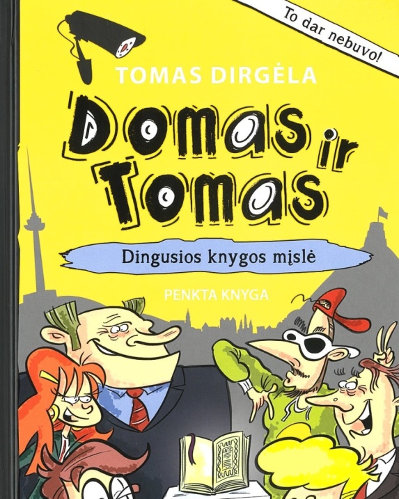 Domas ir Tomas. Dingusios knygos mįslė