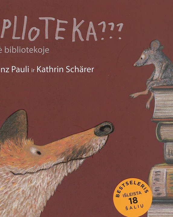 Piplioteka??? Lapė bibliotekoje