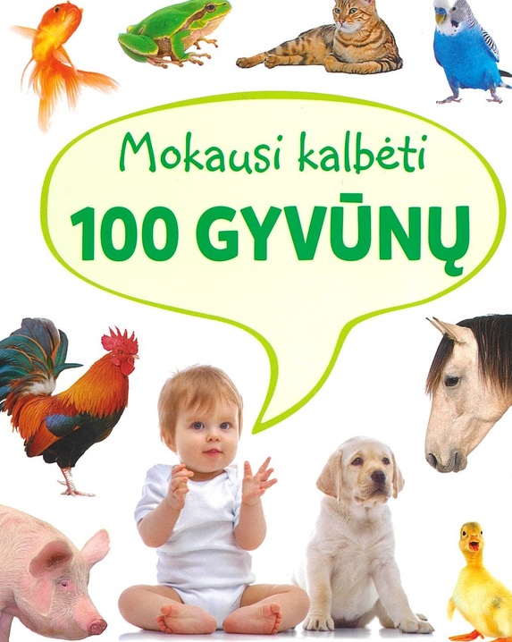 Mokausi kalbėti. 100 gyvūnų