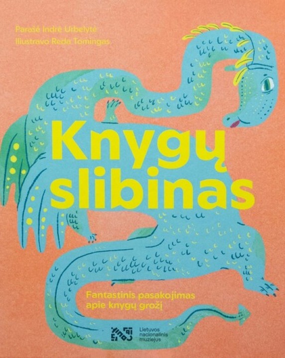 Knygų slibinas. Fantastinis pasakojimas apie knygų grožį