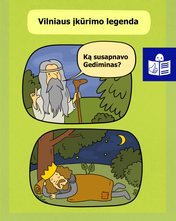 Vilniaus įkūrimo legenda