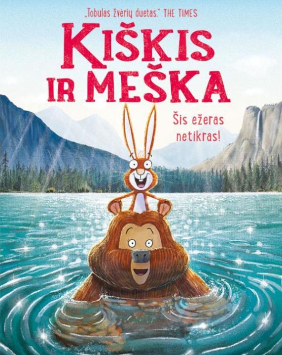 Kiškis ir meška. Šis ežeras netikras!